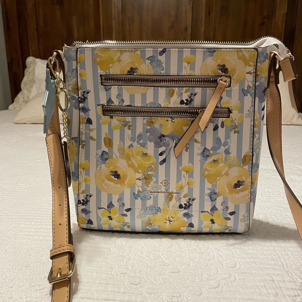 Floral crossbody